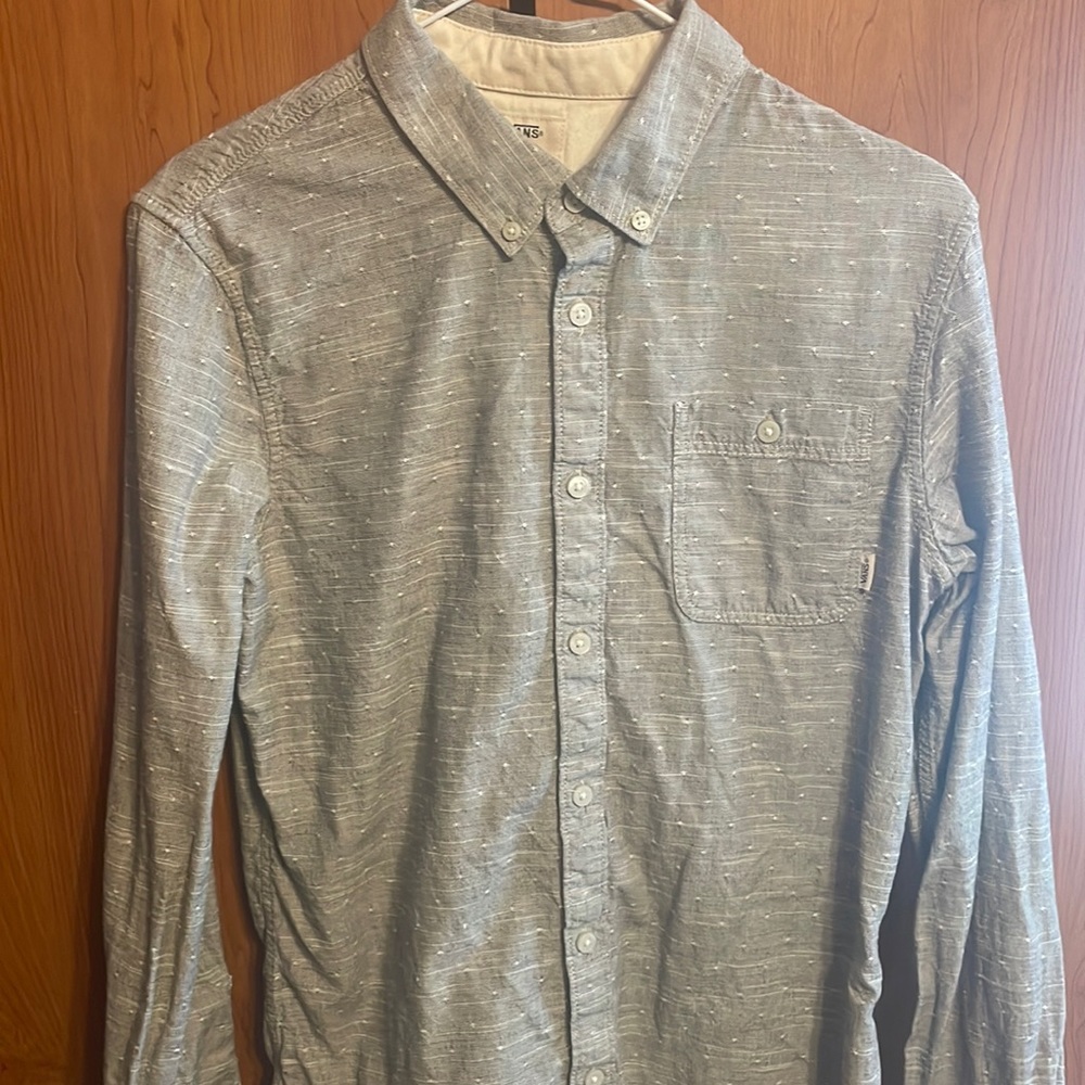 Vans Shirt Gray Size S